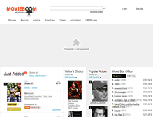 Tablet Screenshot of movieboom.biz